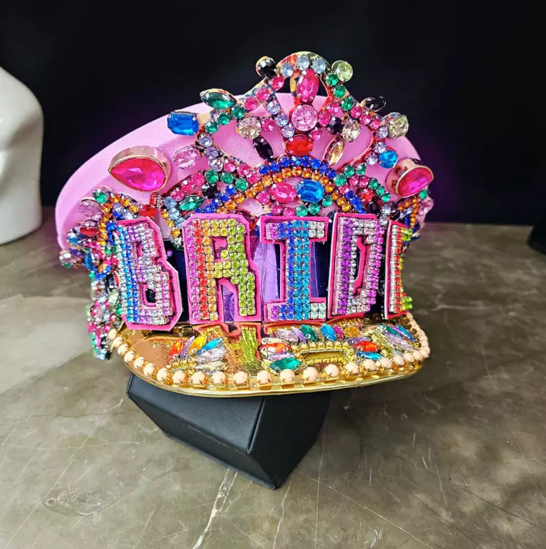 Gorro Kepi BRIDE arcoiris