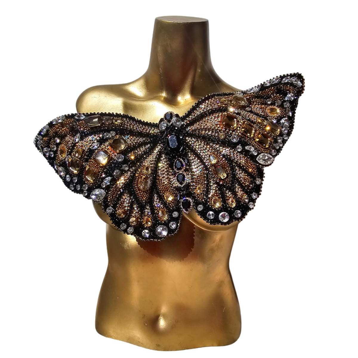 Top Monarca Mariposa Prendedor
