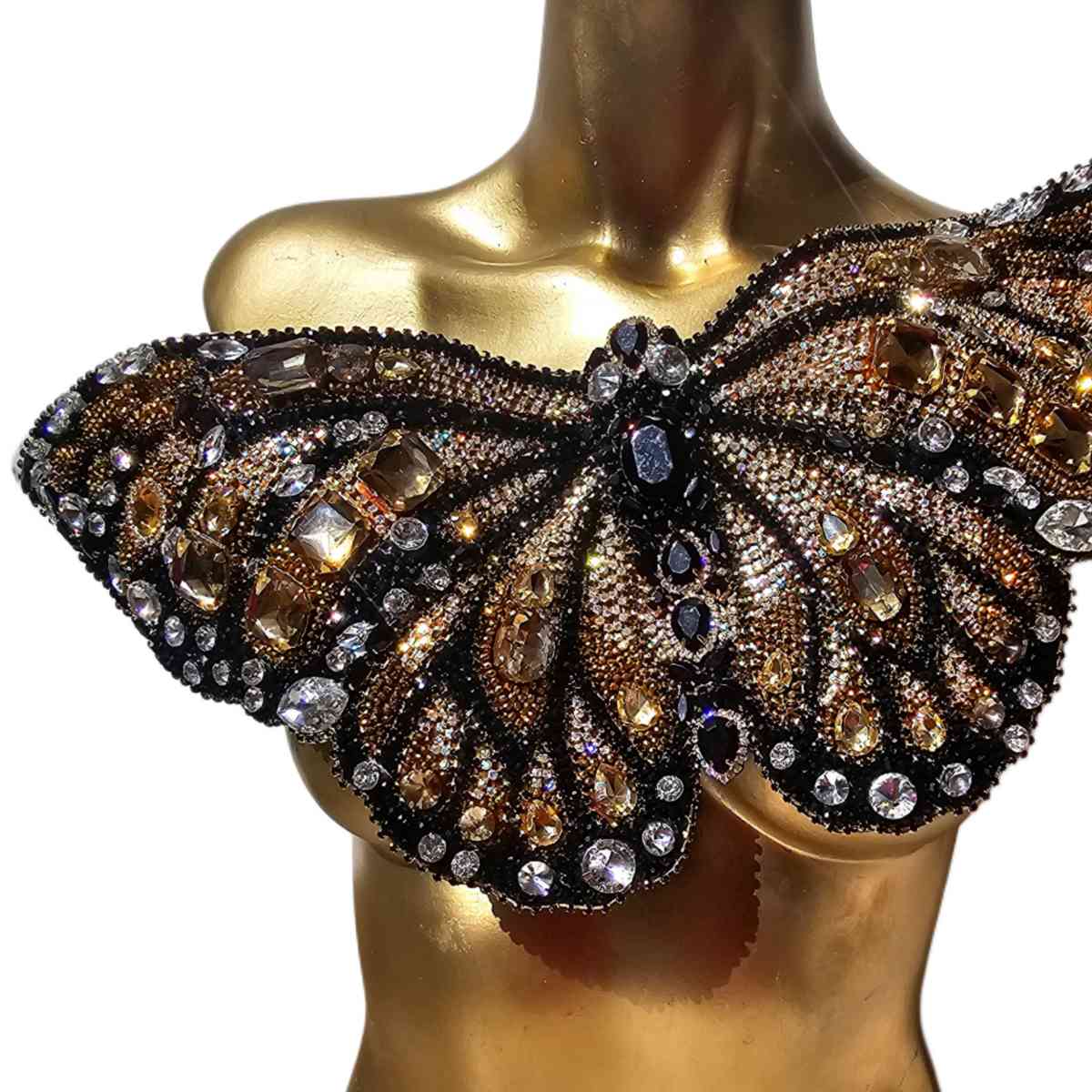 Top Monarca Mariposa Prendedor