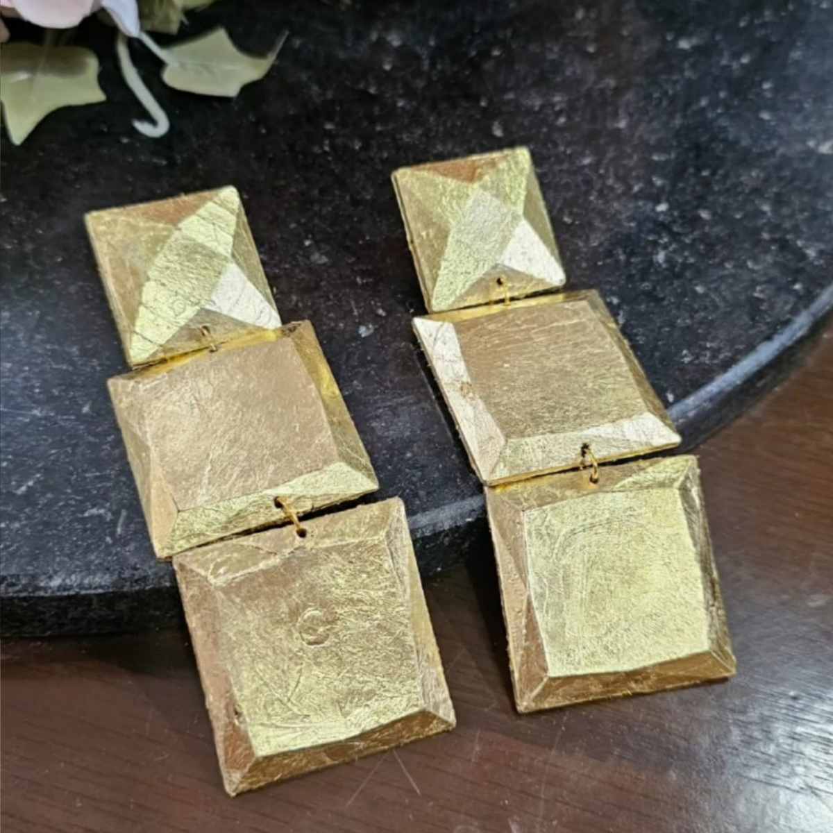 Aretes Aura Cuadra