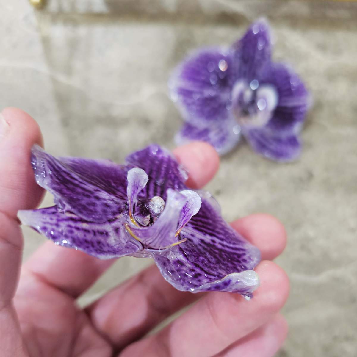 Prendedor Orquídea Real