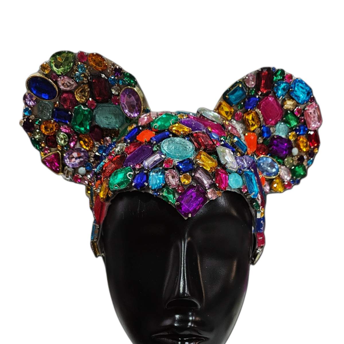Diadema Orejas Mickey Minnie Cristales