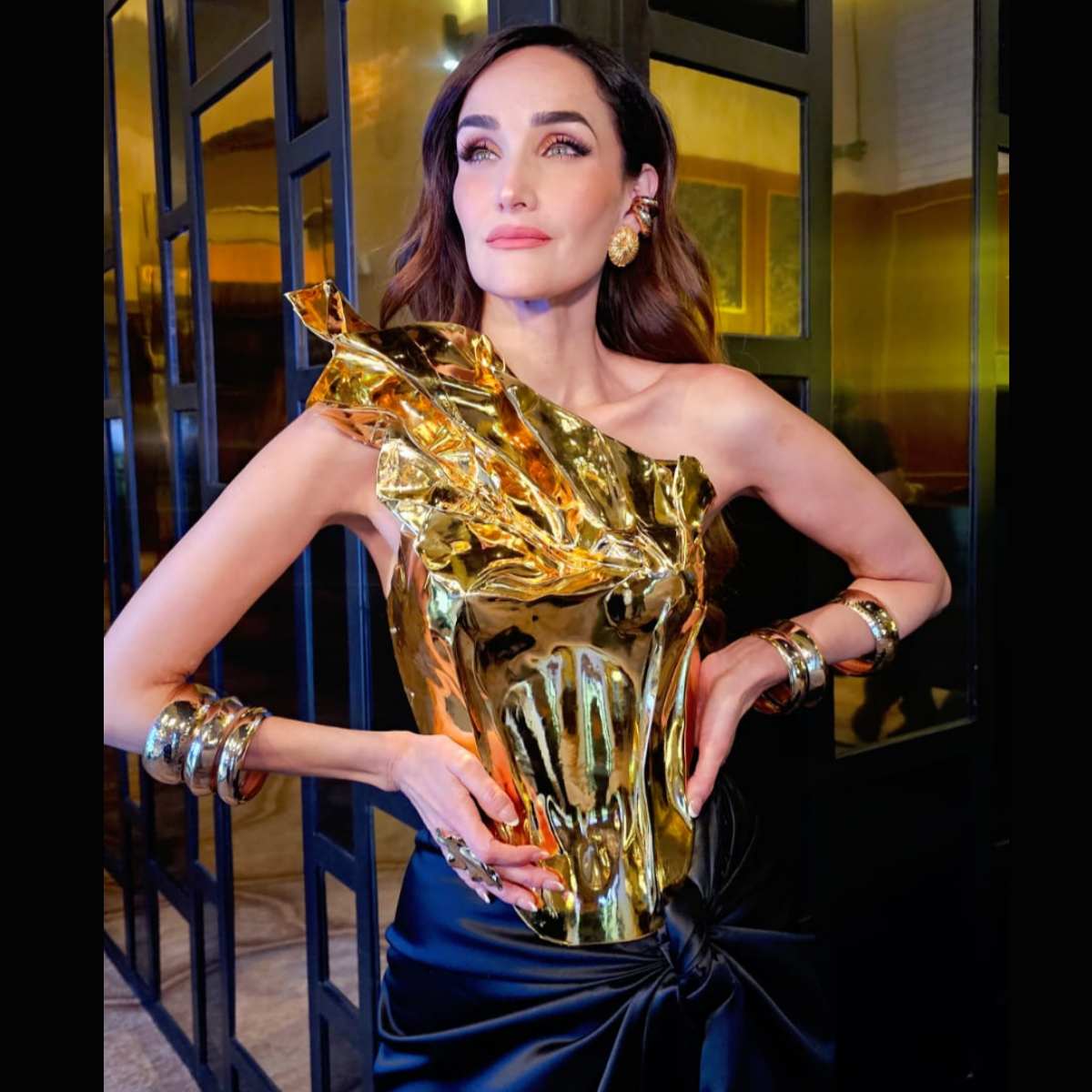 Pechera Artemisa Peto Rígido Plateado