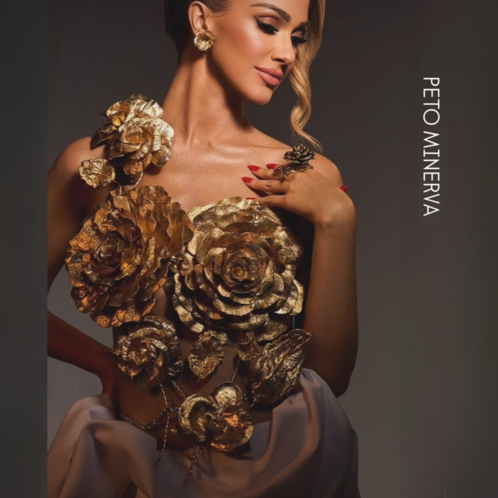 Bralette Minerva Rosas Doradas