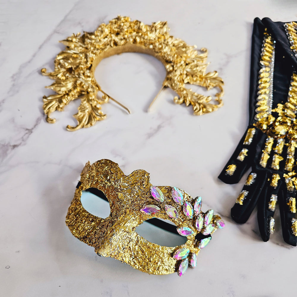 Antifaz Fernanda Negro