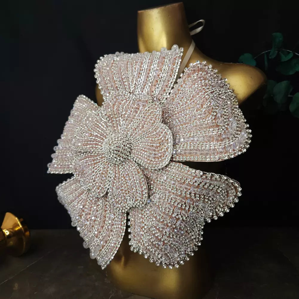 Top Flor Capella Negro