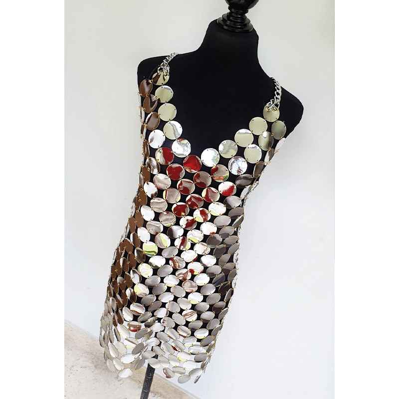 Vestido Corto Coins