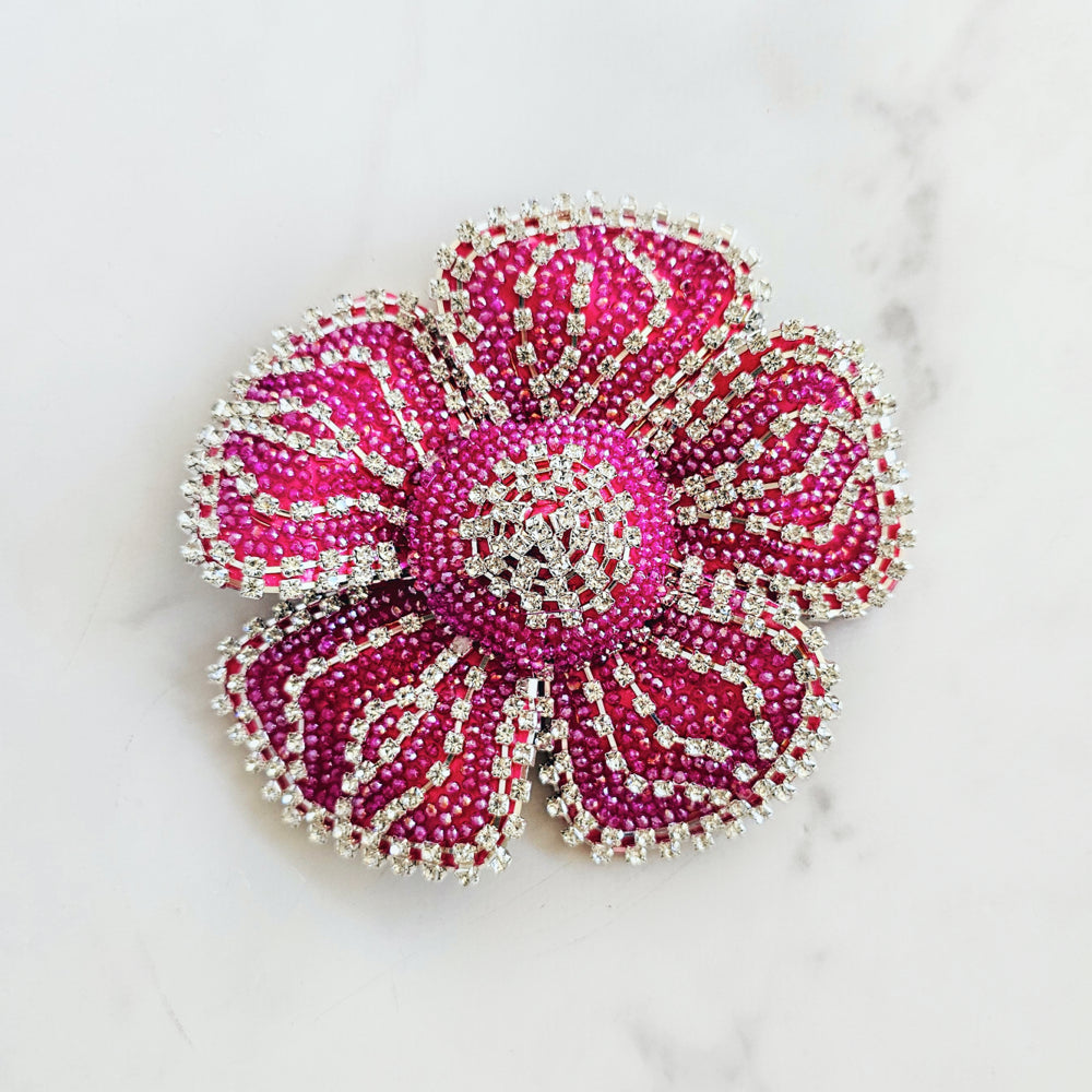 Set Choker y Aretes Flor Capella