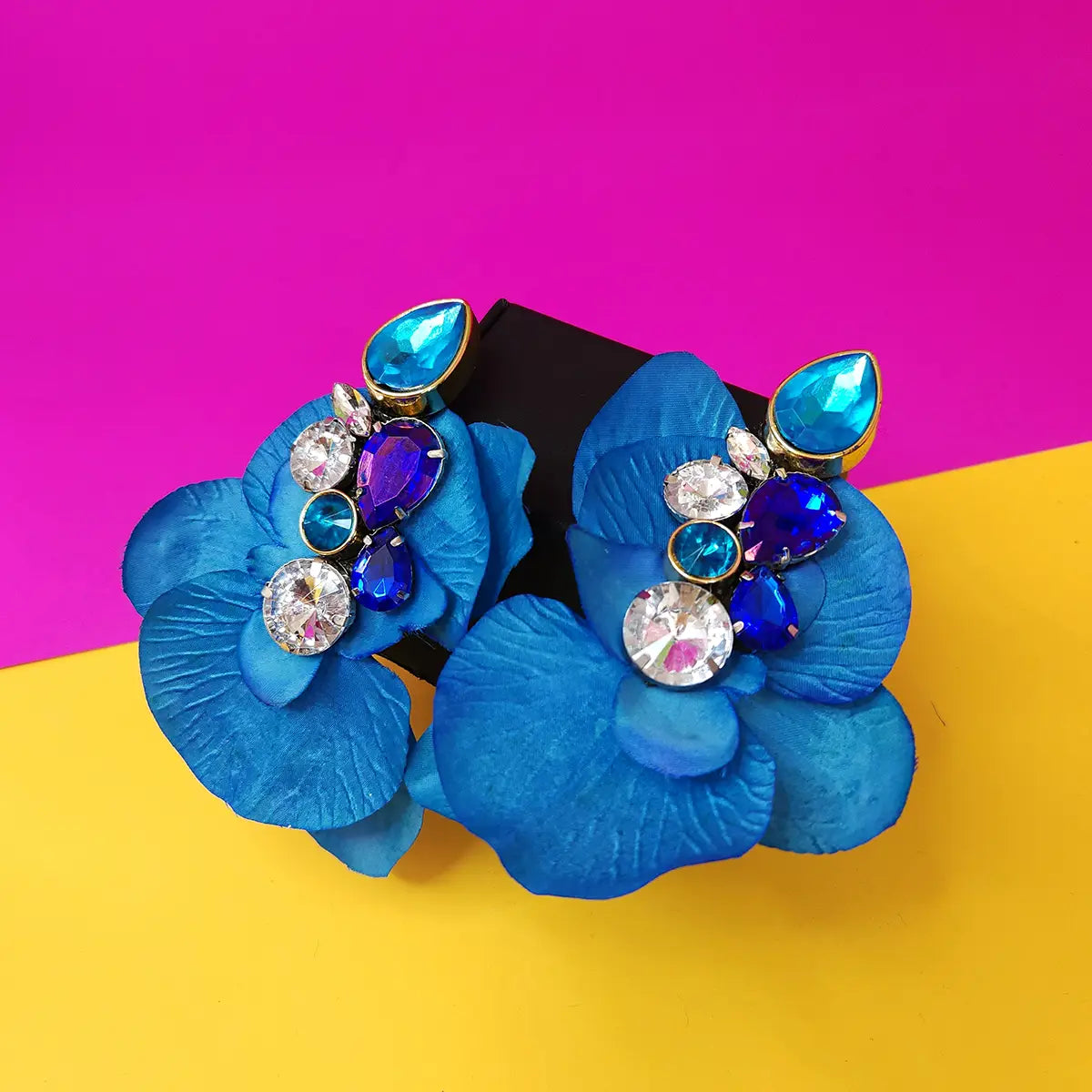 Aretes Maxi Orquidea