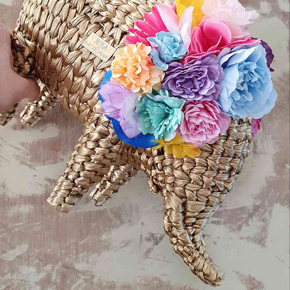 Bolso Elefantito con Flores