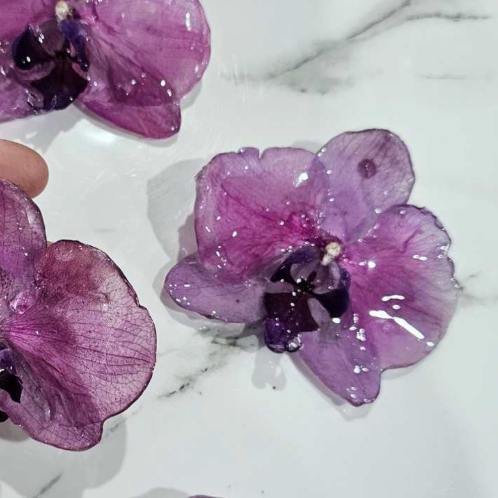 Prendedor Orquídea Real