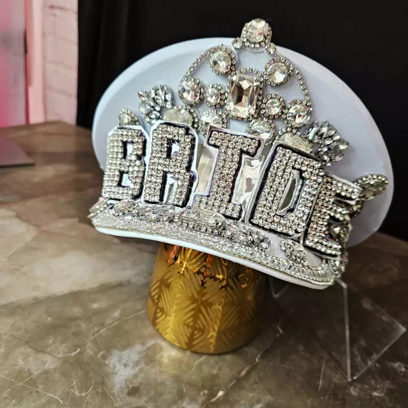 Gorro Kepi BRIDE Blanco