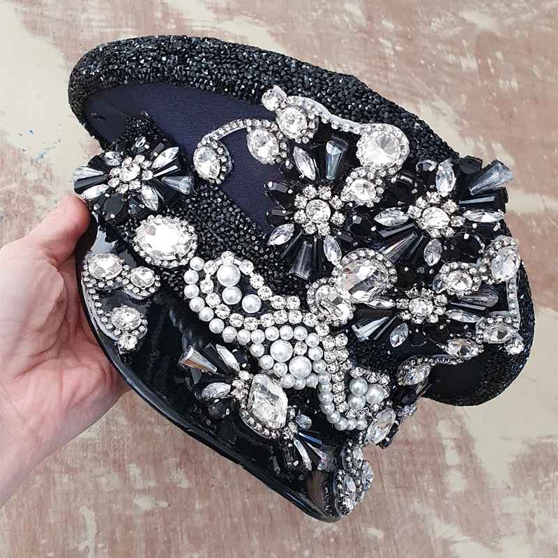 Gorro Kepi Perlas Lux Negro