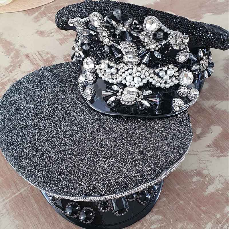 Gorro Kepi Perlas Lux Negro