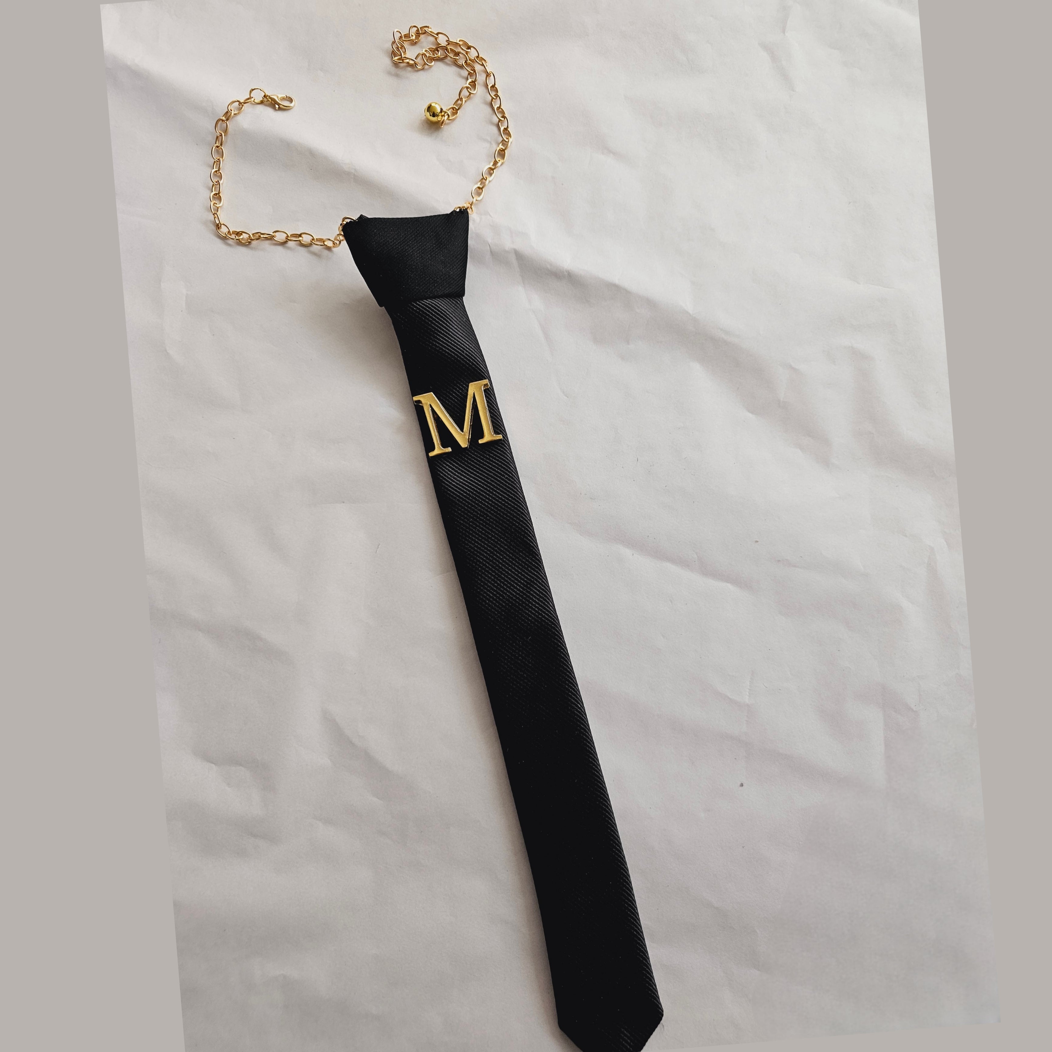 Corbata Slim Monograma personalizada