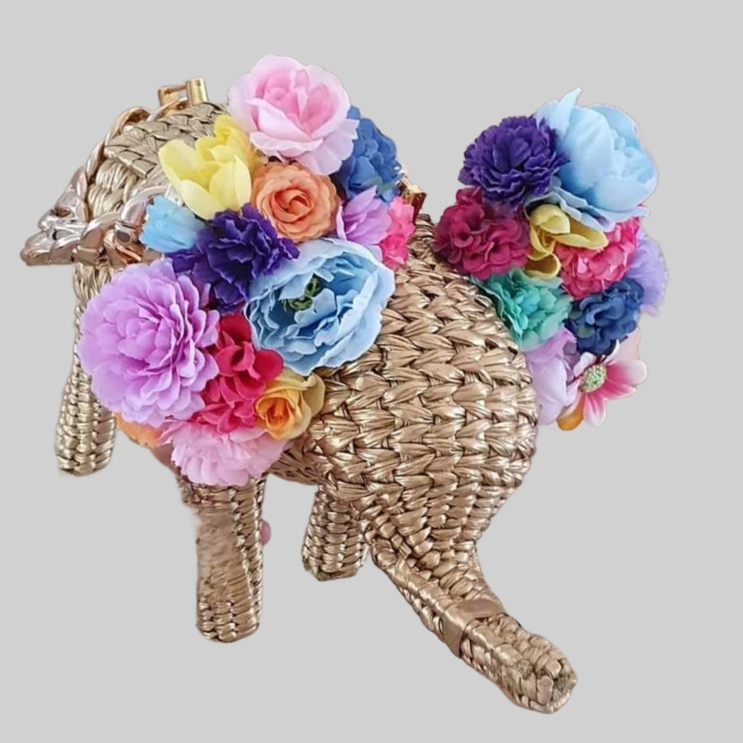 Bolso Elefantito con Flores