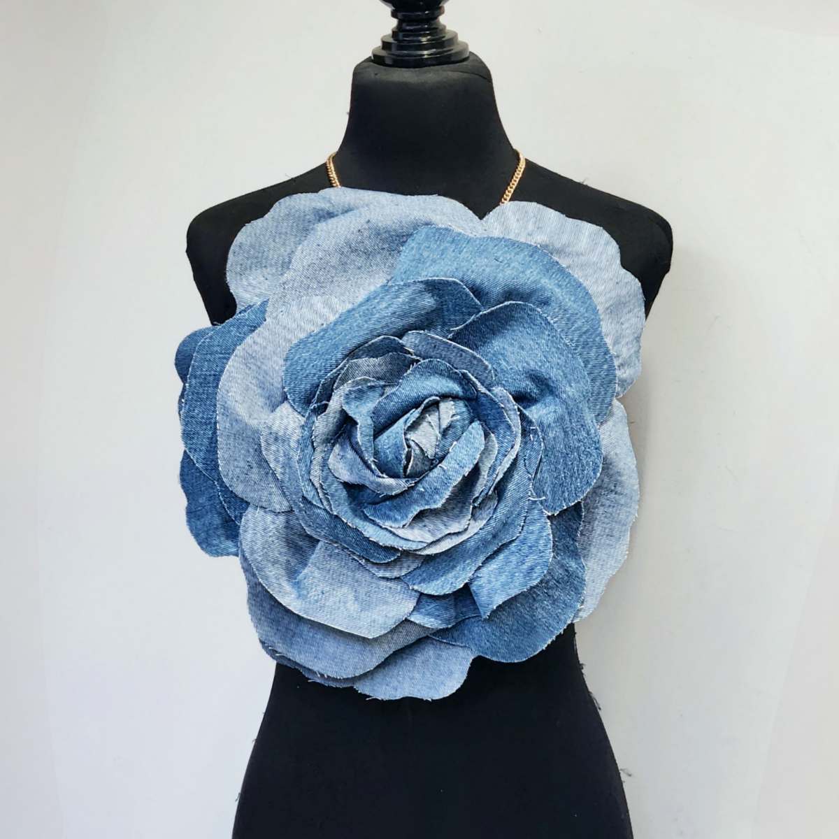 Top Flor Luisa Denim