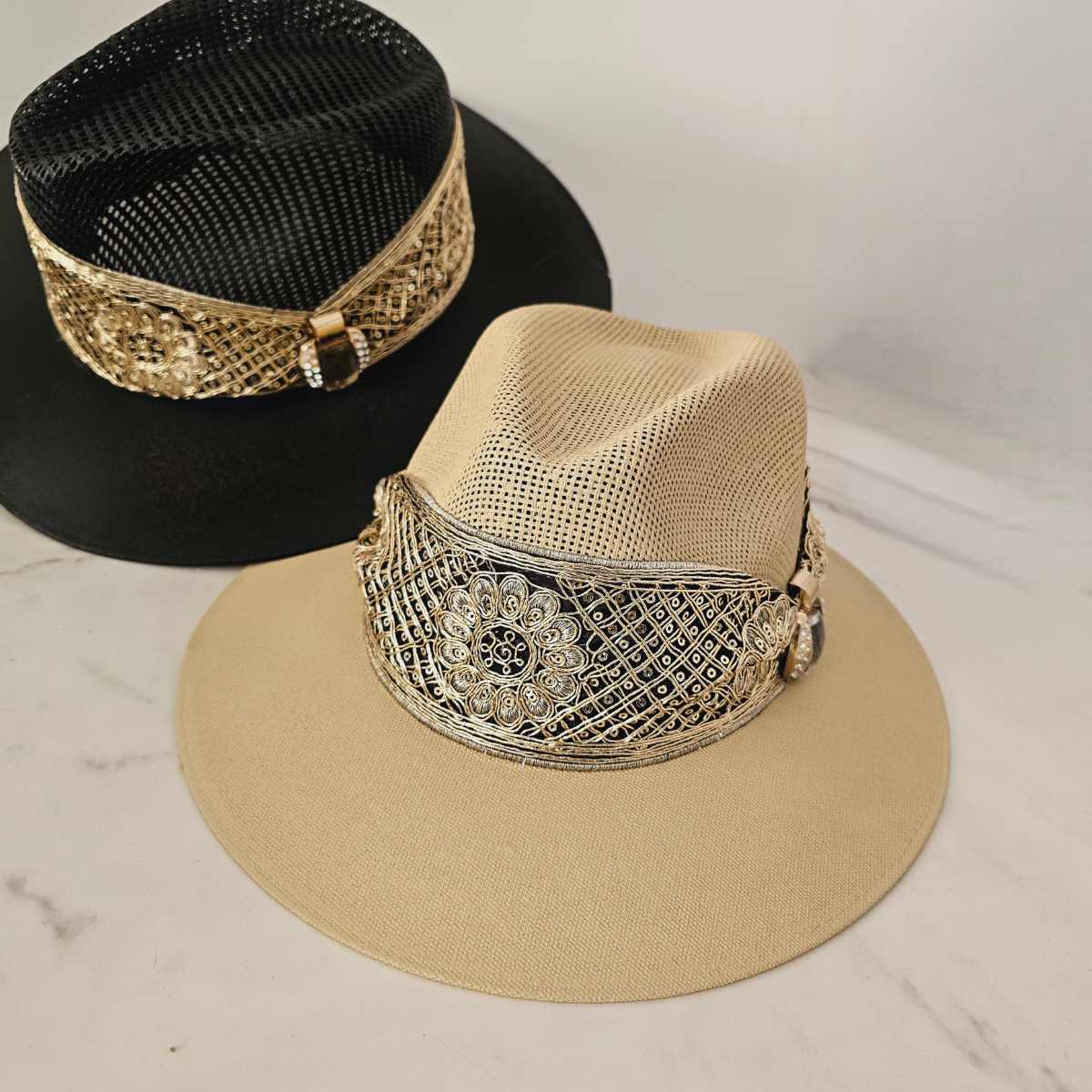 Sombrero Sofia indiana lona
