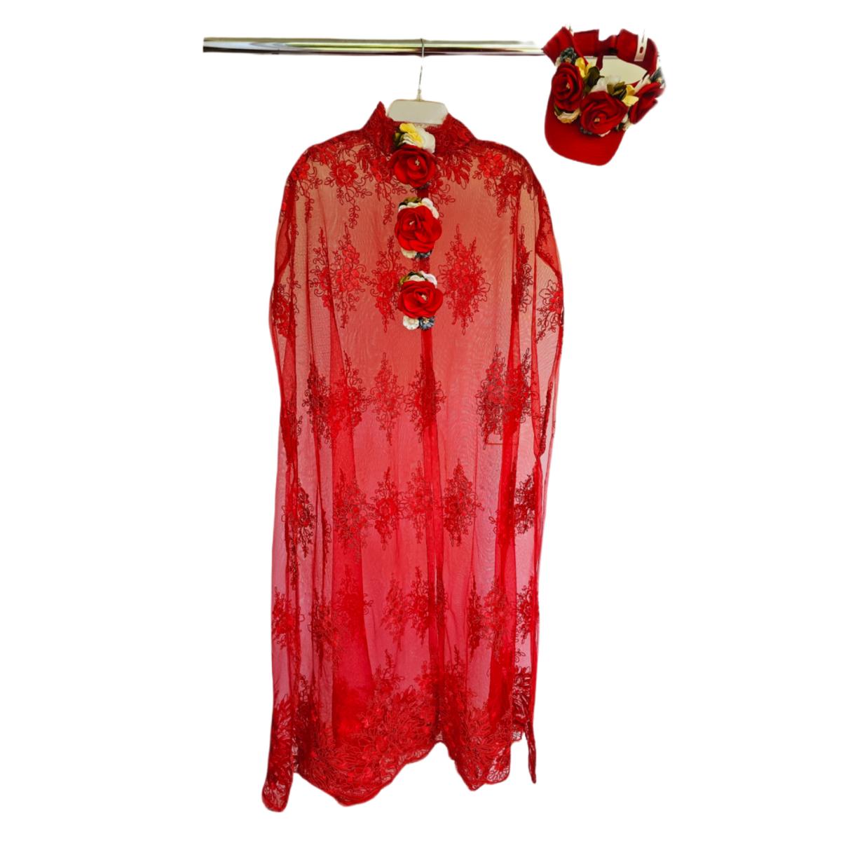 Vestido Capa Angela