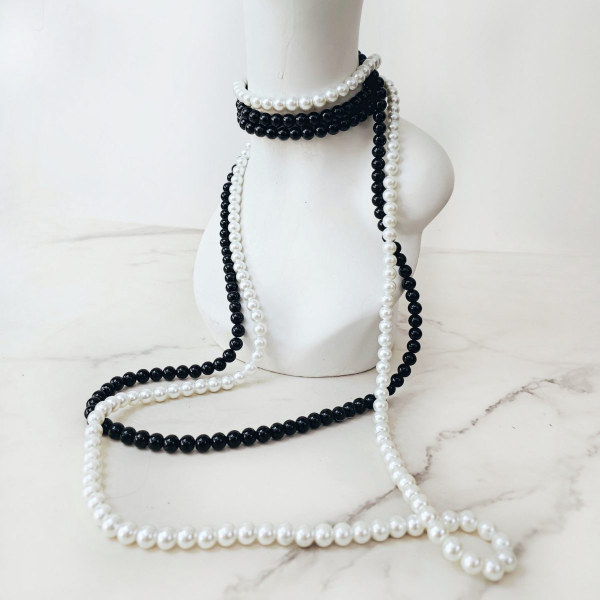 Collar Perlas Dominó