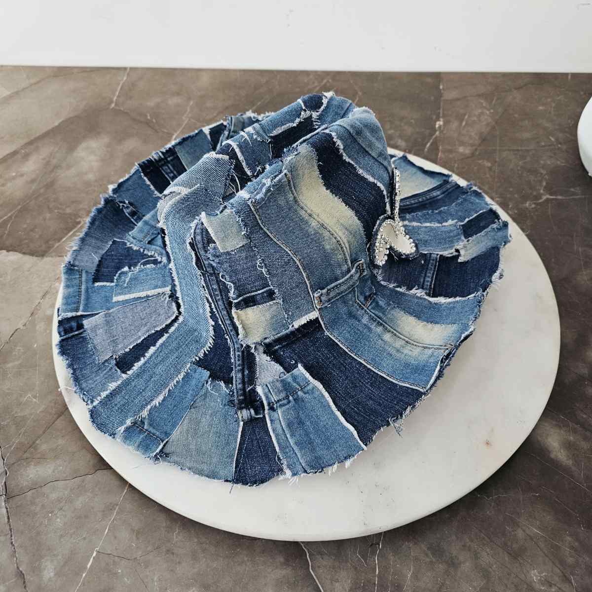 Texana Ragged Denim personalizada