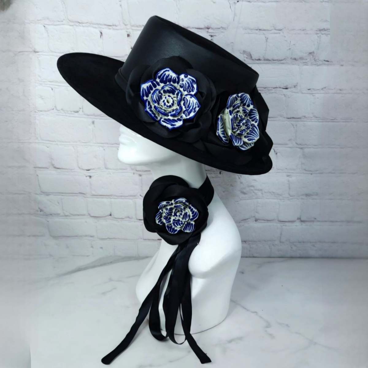 Sombrero Talavera Negro