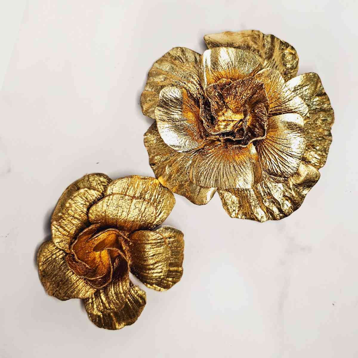 Prendedor Flor Elisa Rojo