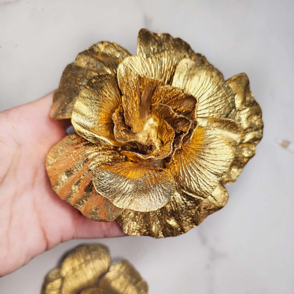 Prendedor Flor Elisa Rojo