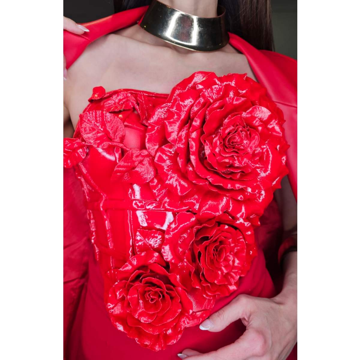 Bustier Rígido Venus Rojo