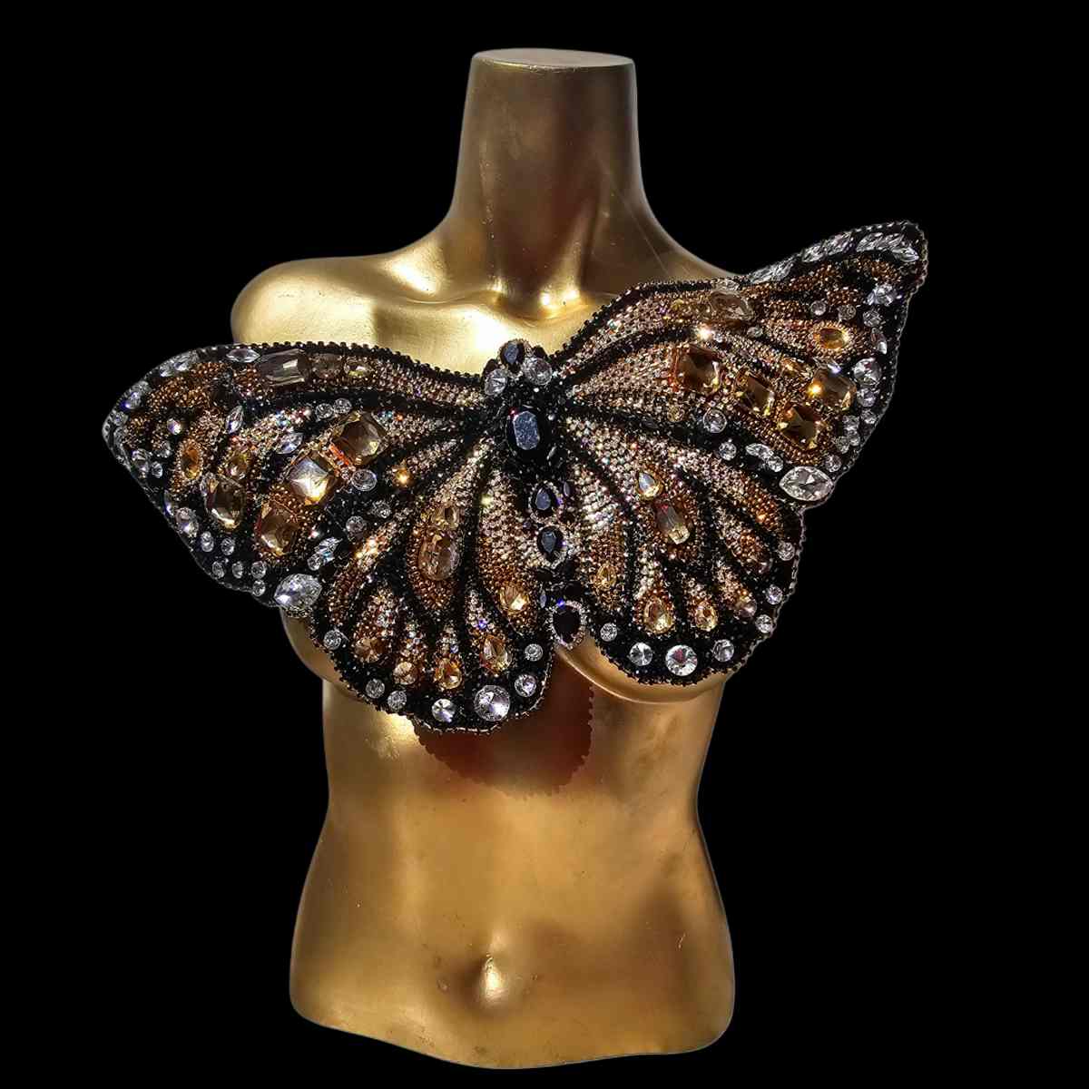 Top Monarca Mariposa Prendedor