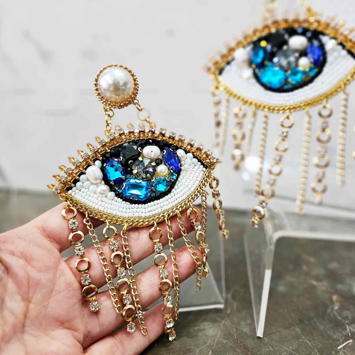 Aretes Ojo Turco