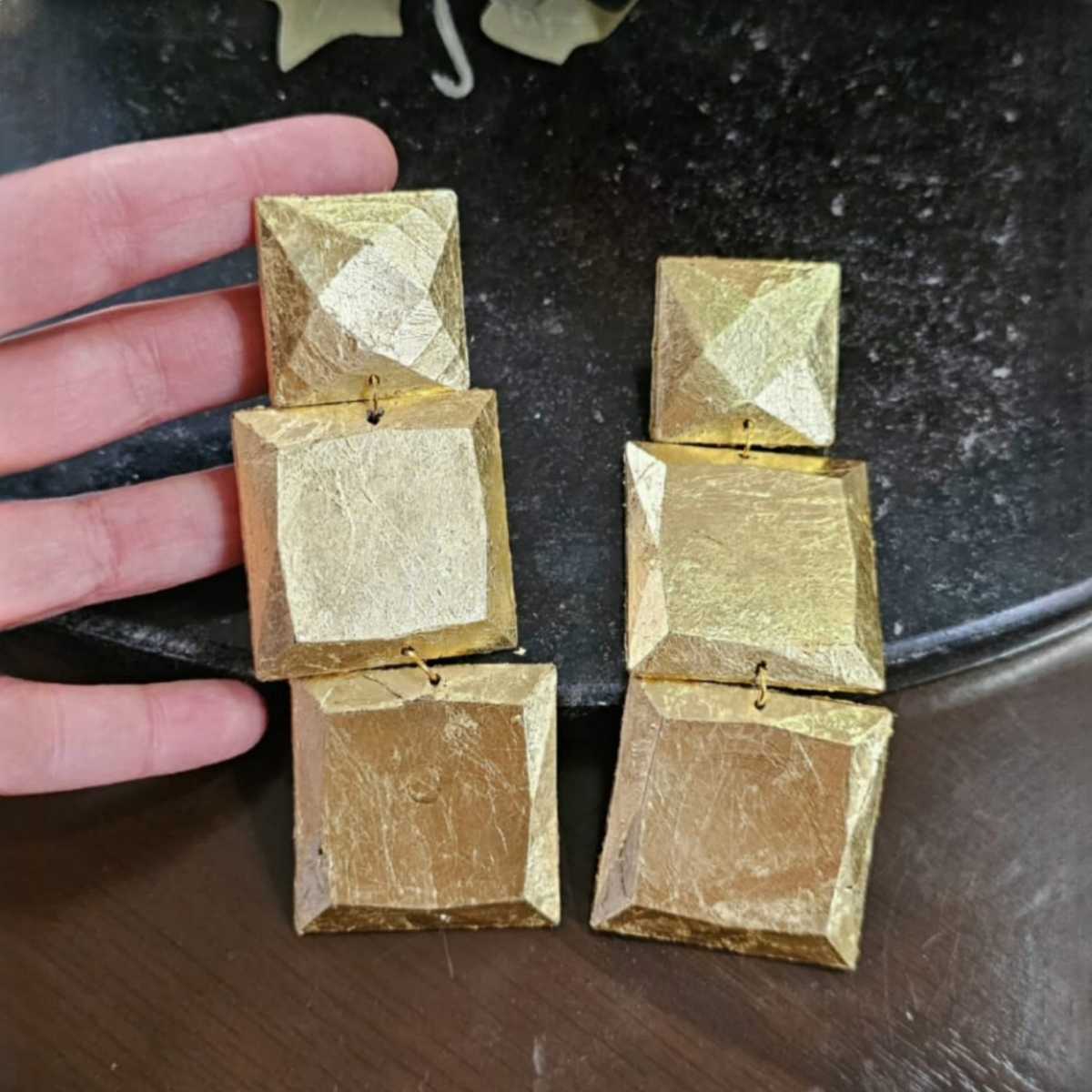 Aretes Aura Cuadra