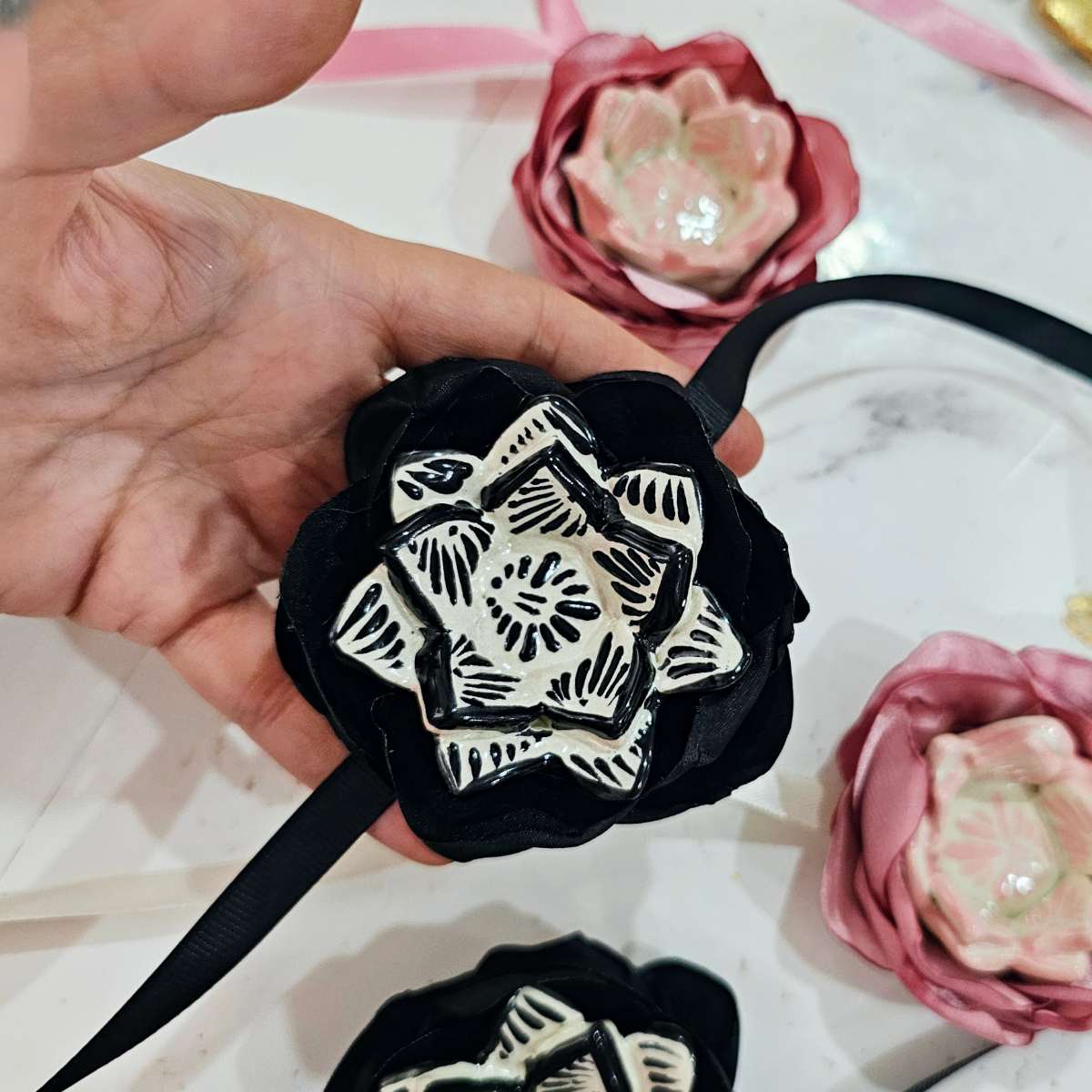 Choker Talavera Negro