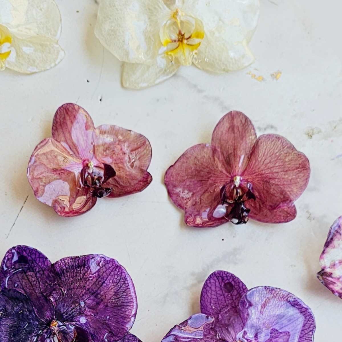 Prendedor Orquídea Real