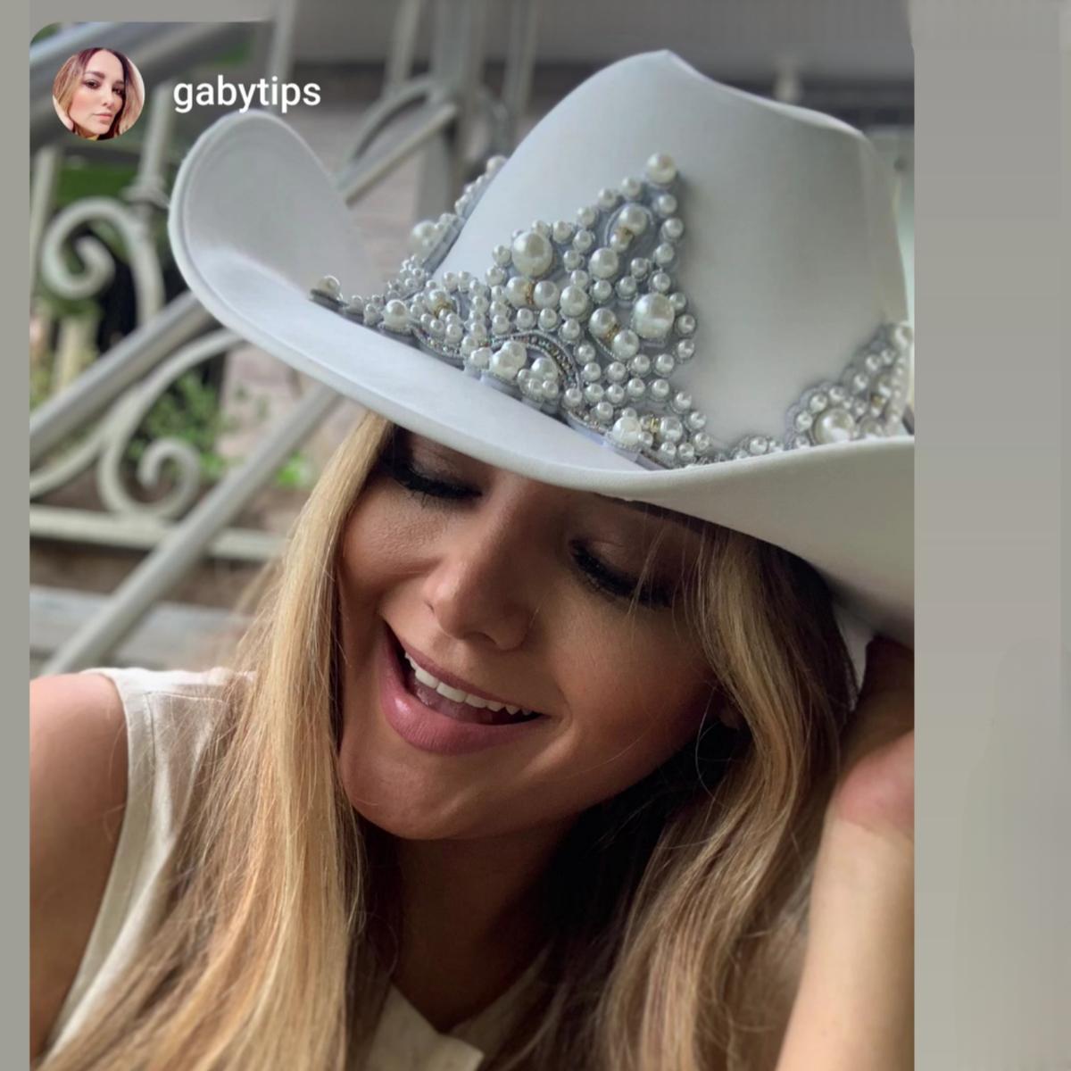 Sombrero Texana Argento