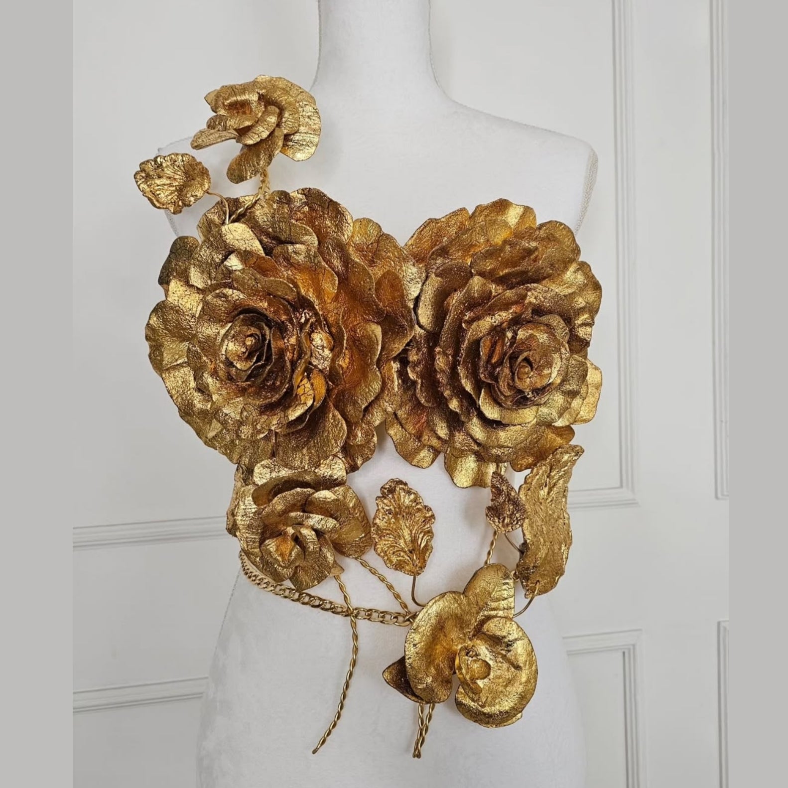 Bralette Minerva Rosas Doradas