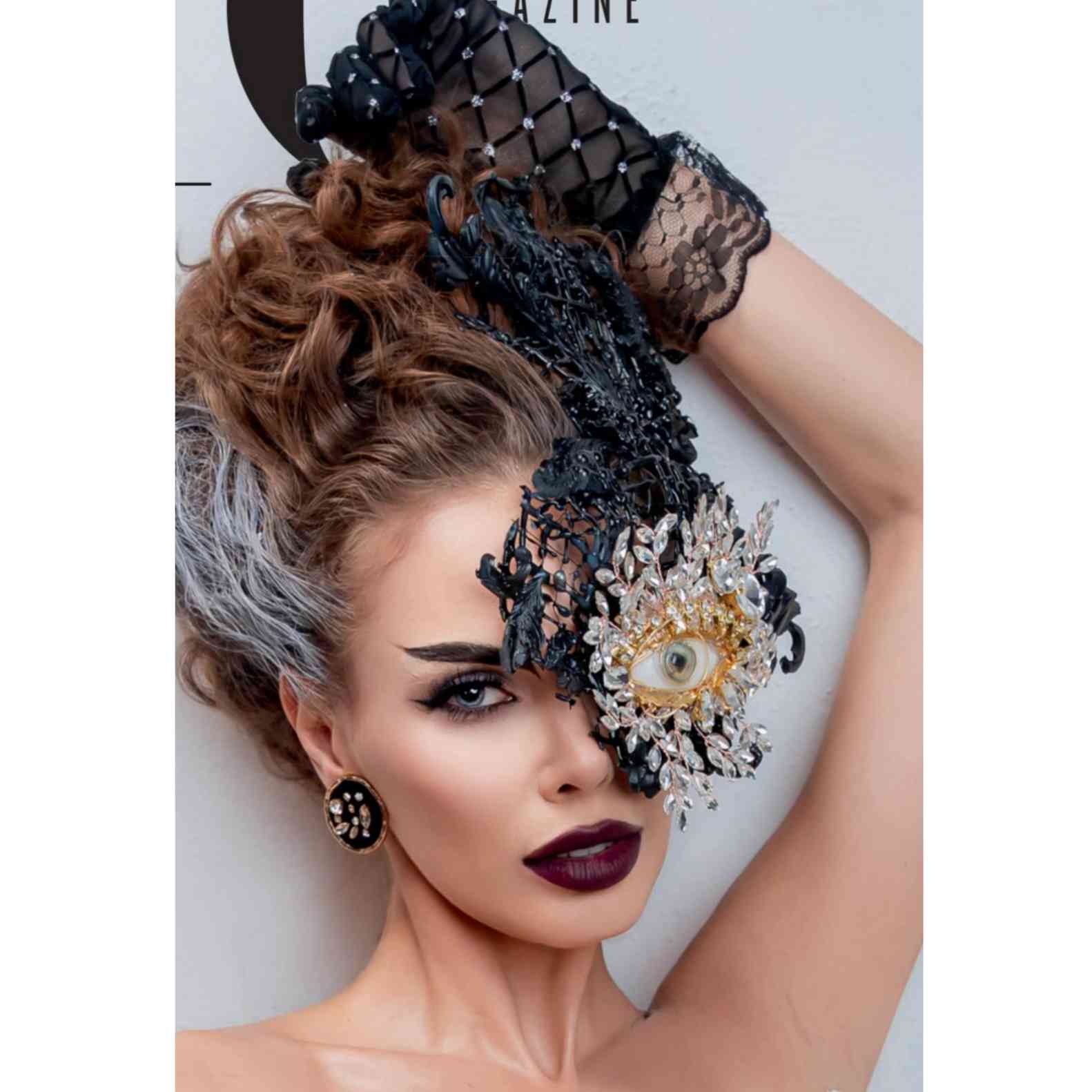 Antifaz Ojo Cristales Frankenstein