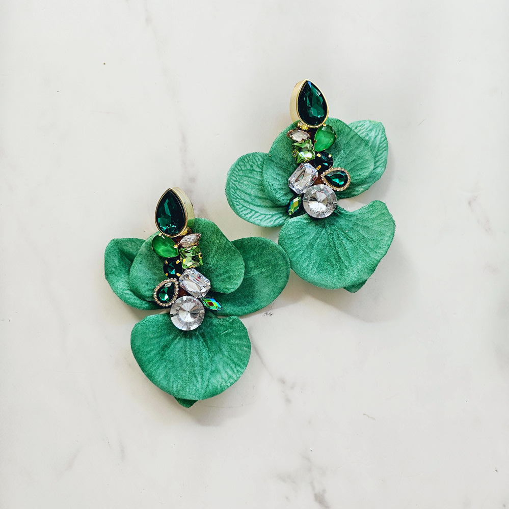 Aretes Maxi Orquidea