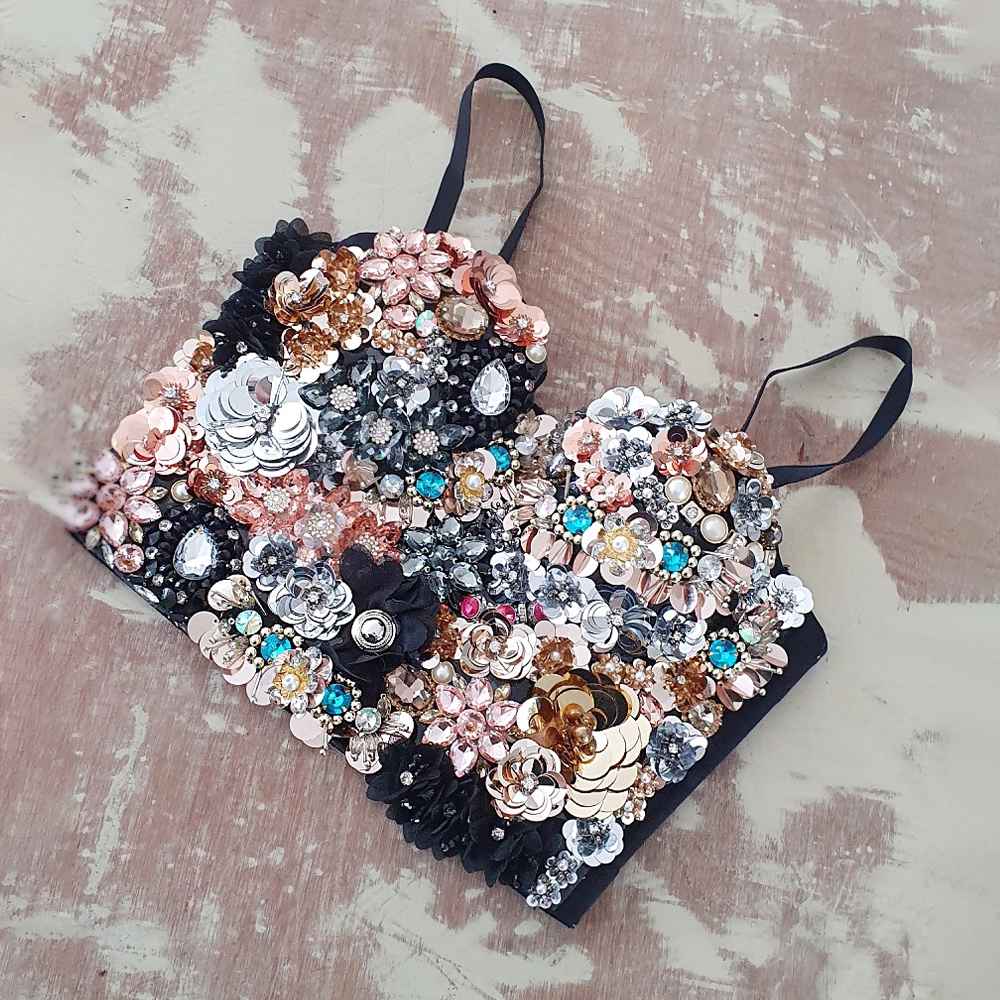 Bustier Deep Noir