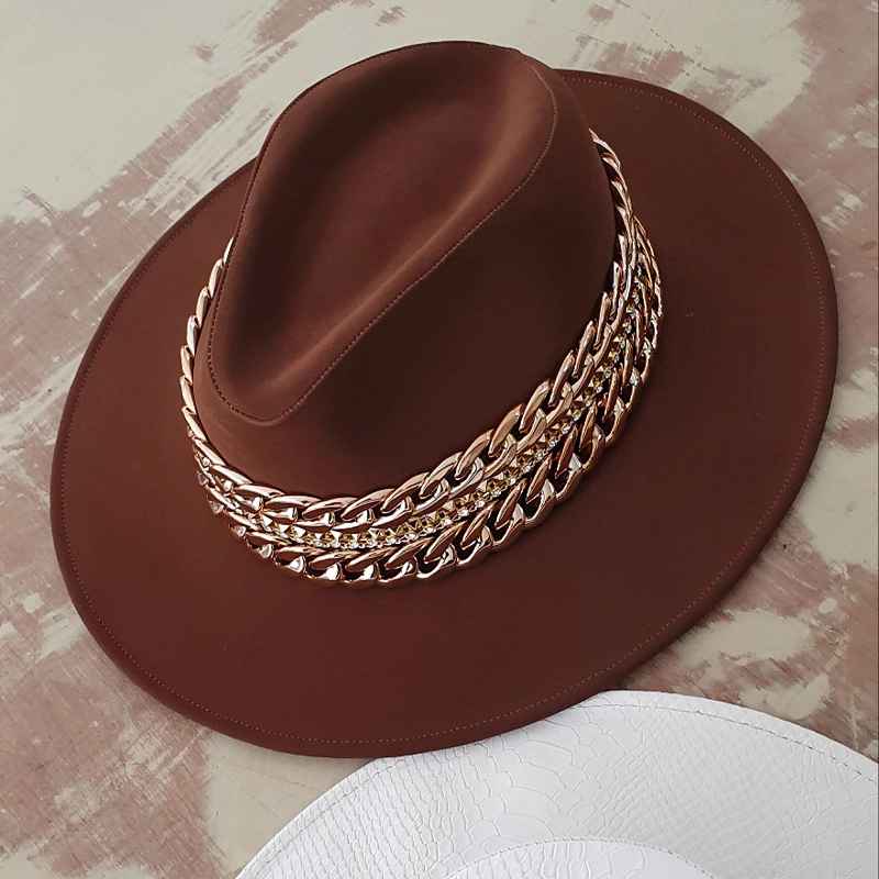 Sombrero Fedora Cadenas