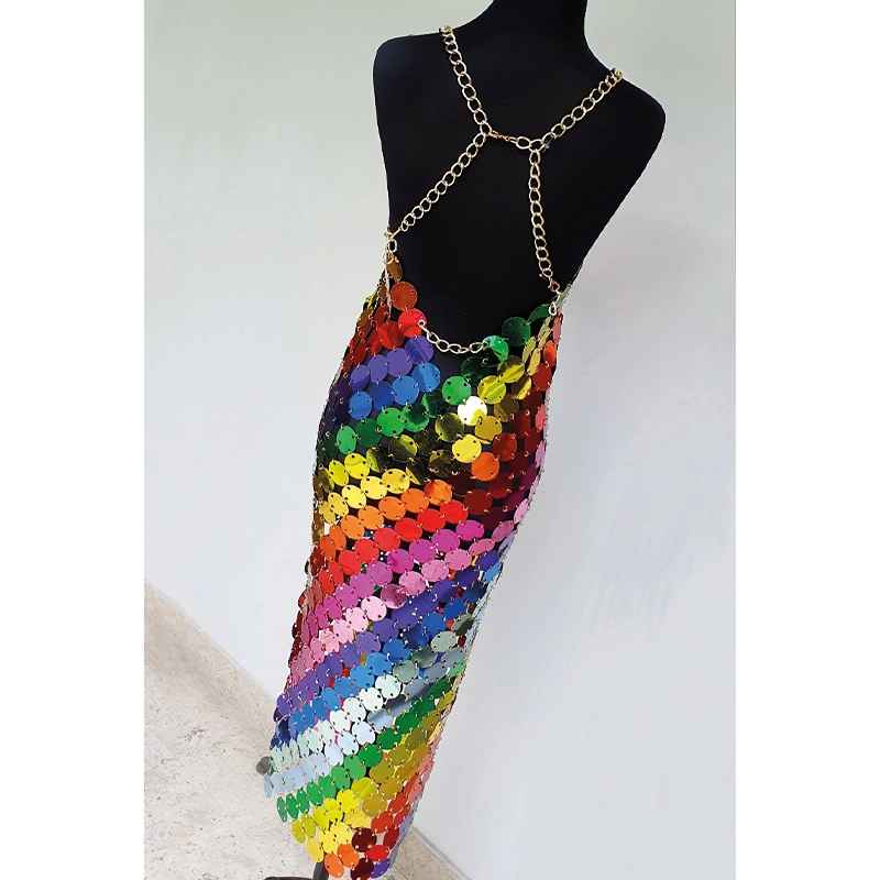 Vestido Largo Coins