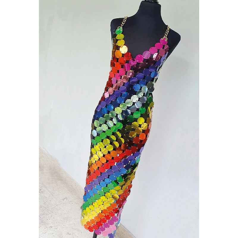 Vestido Largo Coins