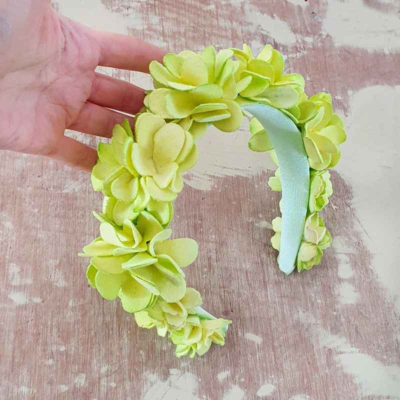 Diadema Maxi Flores