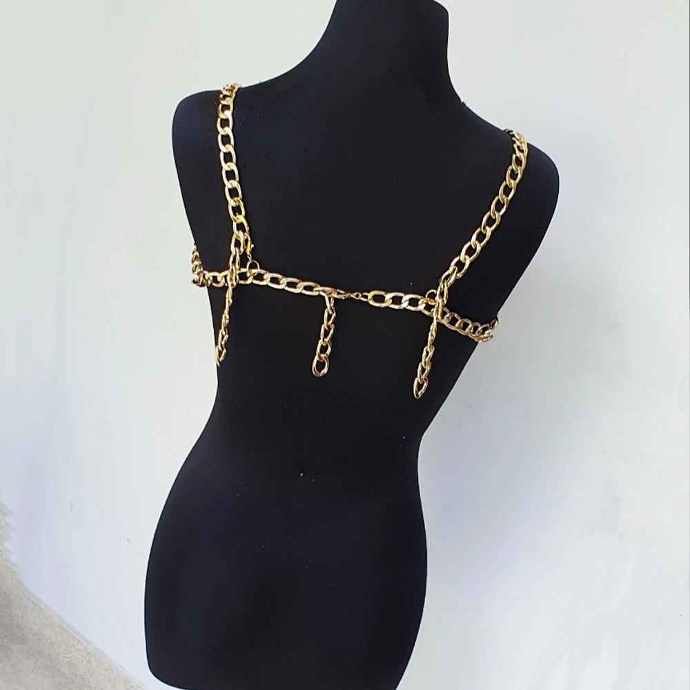 Top Julia Eslabones Cadena Corto